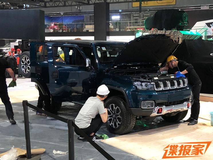 2019上海车展探馆：北京BJ40城市猎人版
